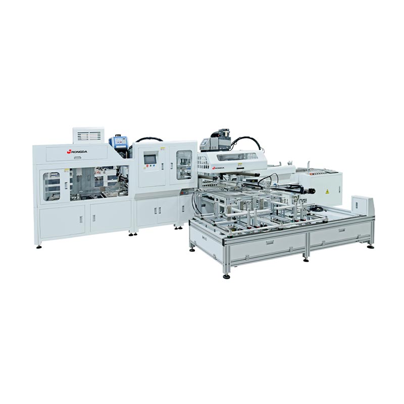 Zusammenklappbare Kastenflügel-Montagemaschine